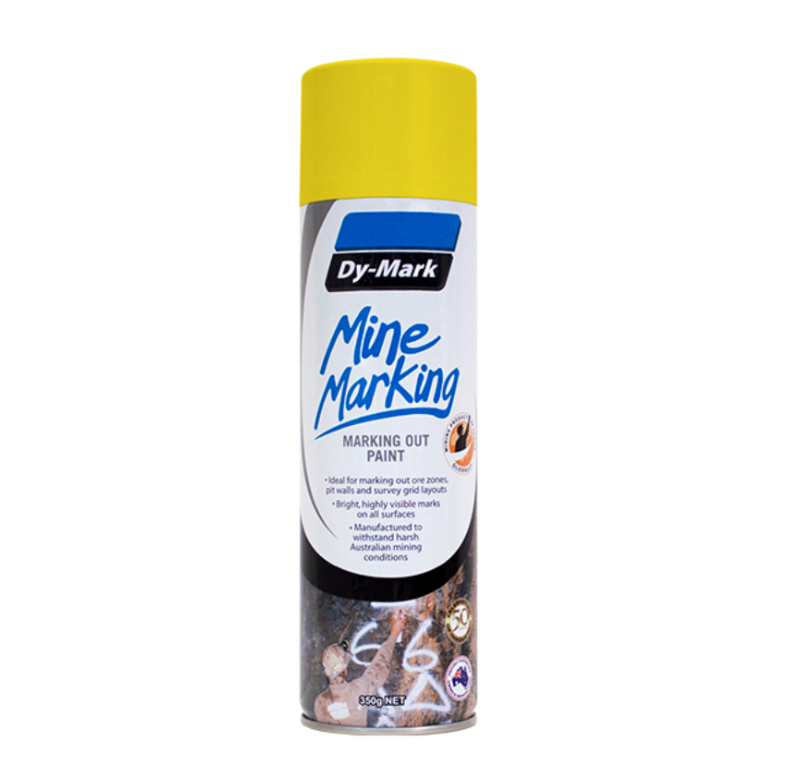 Mine Marking Horz Yellow, 350g 38013505