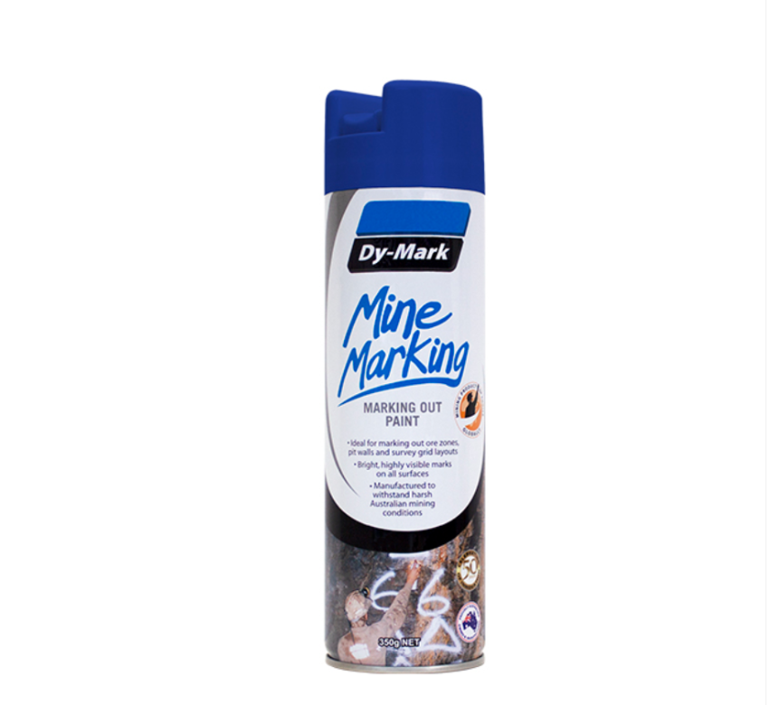 Dy-Mark Mine Marking Vertical Blue 350g