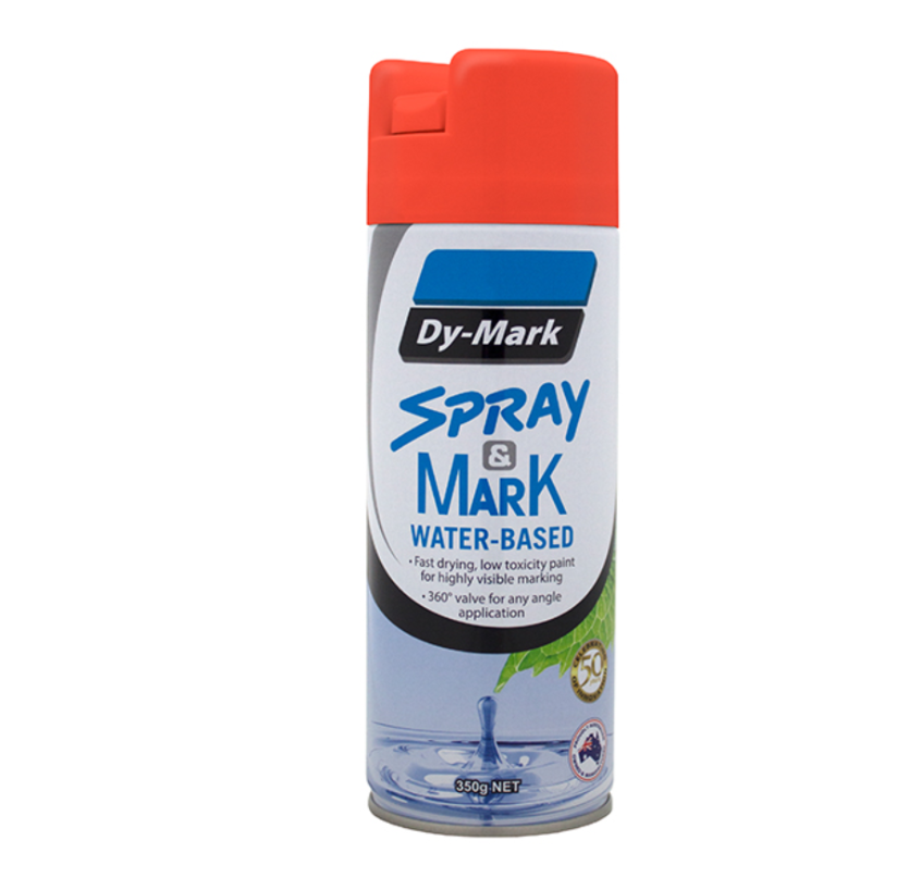 Dy-Mark Spray & Mark WB F/Orange 350g
